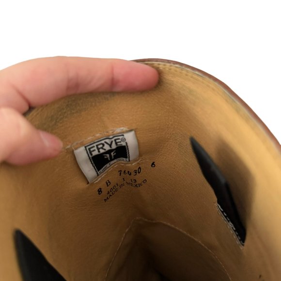 Frye Melissa Button Back Zip Tall Riding Boots - Picture 6 of 7